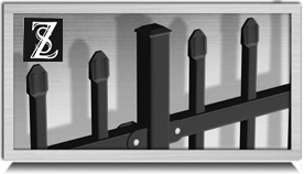 Steel Picket Fence